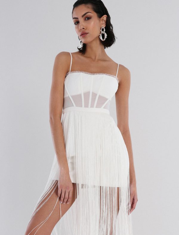 Bcbg CHARLIE FRINGE DRESS - Image 3