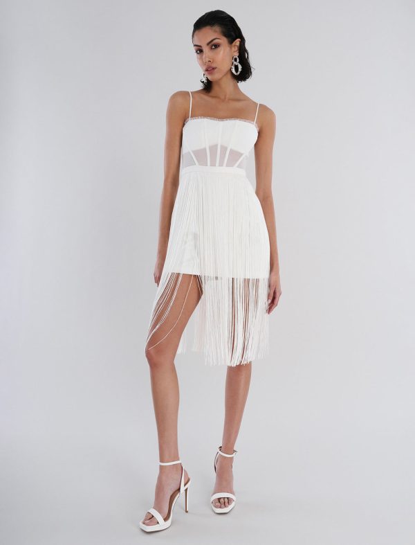 Bcbg CHARLIE FRINGE DRESS - Image 8