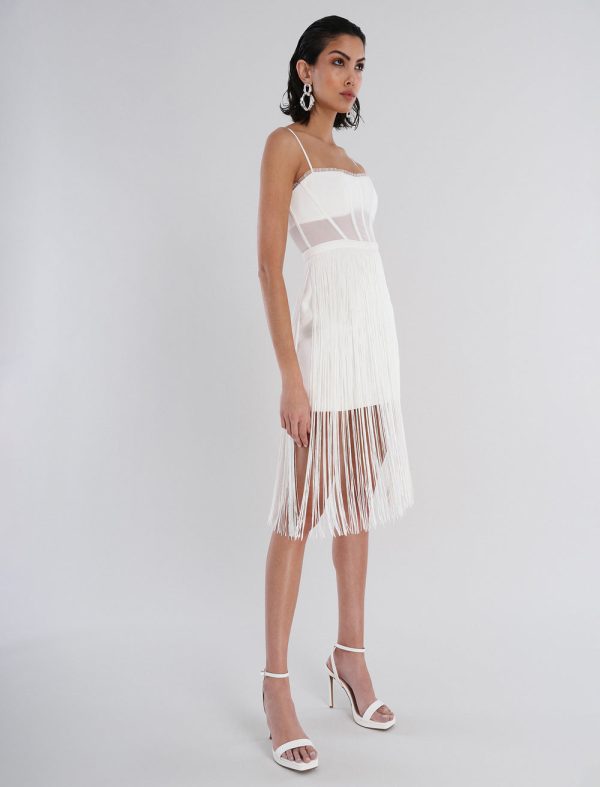 Bcbg CHARLIE FRINGE DRESS - Image 9