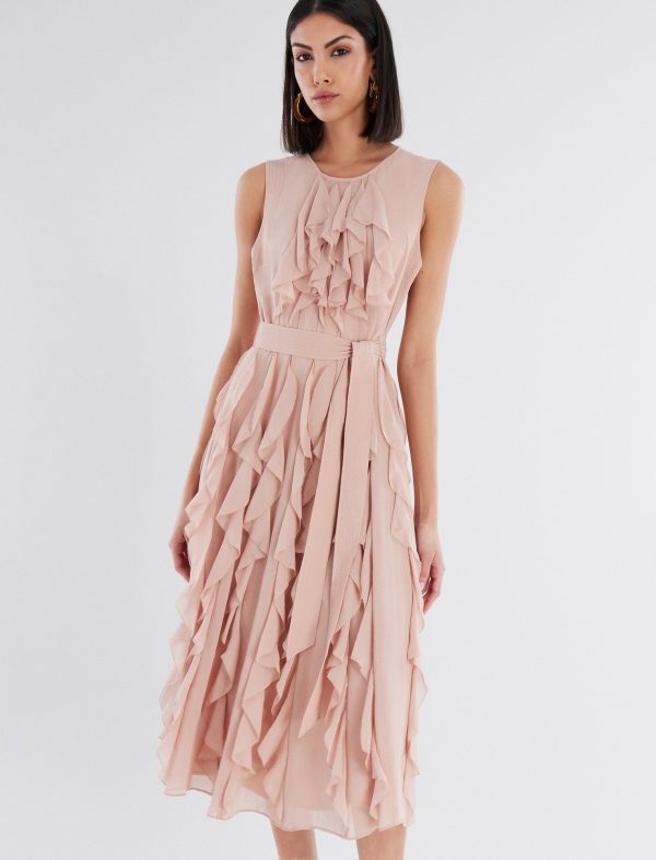 Bcbg ISABEAU RUFFLE DRESS - Image 2