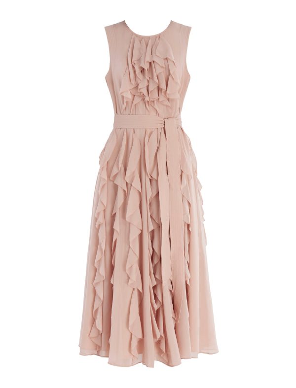 Bcbg ISABEAU RUFFLE DRESS - Image 8