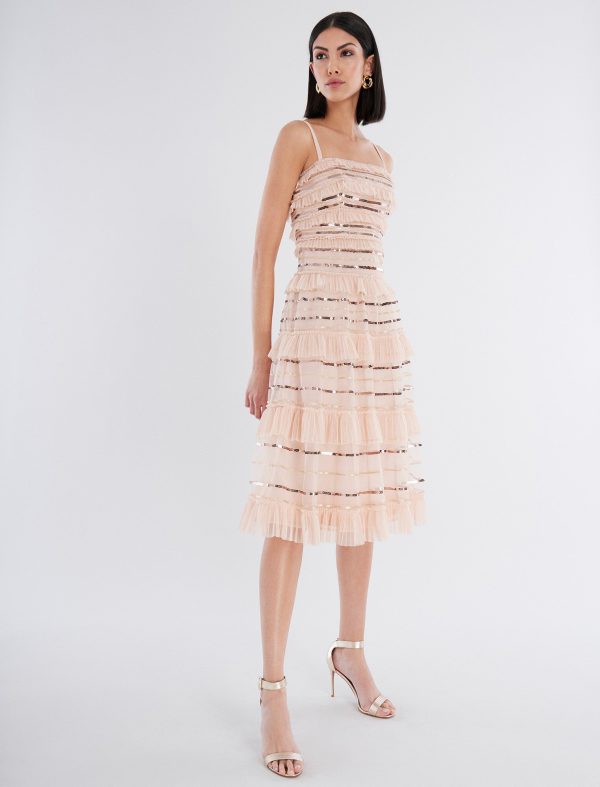 Bcbg MIRIELLE RUFFLE DRESS - Image 3