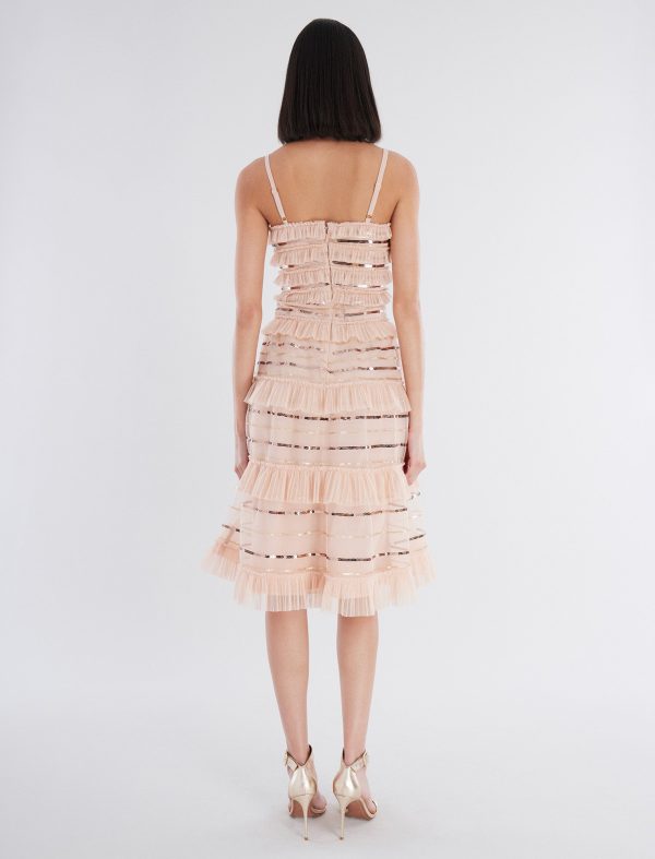 Bcbg MIRIELLE RUFFLE DRESS - Image 4