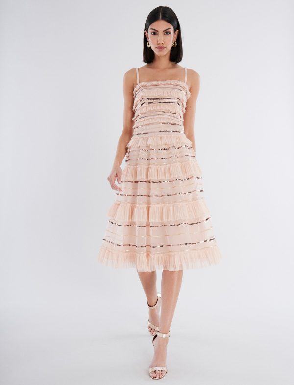 Bcbg MIRIELLE RUFFLE DRESS - Image 5