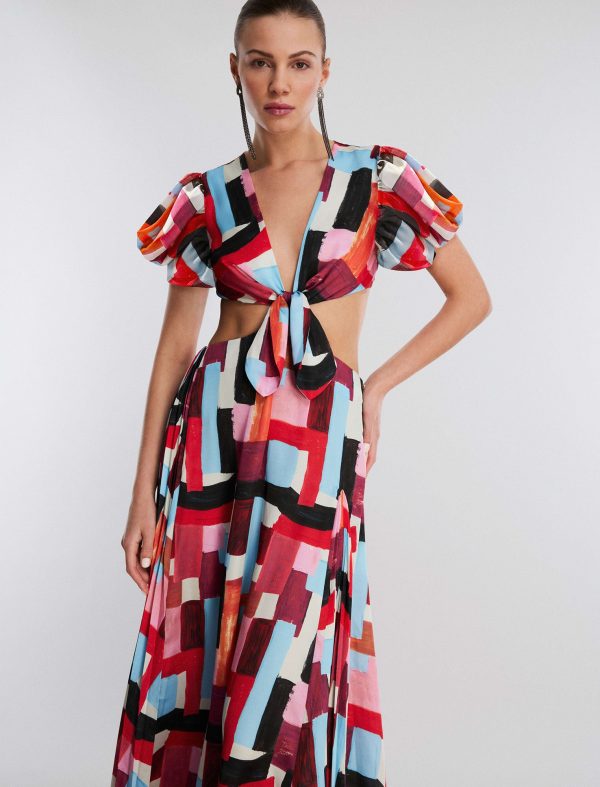 Bcbg PETRA FRONT TIE DRESS - Image 2