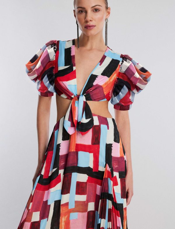 Bcbg PETRA FRONT TIE DRESS - Image 6