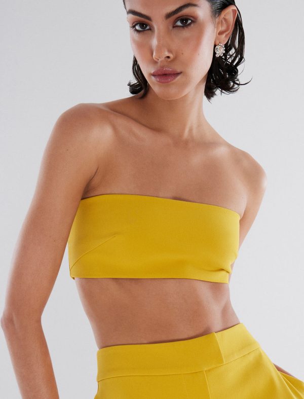 Bcbg BEVERLY BANDEAU CROP TOP - Image 3