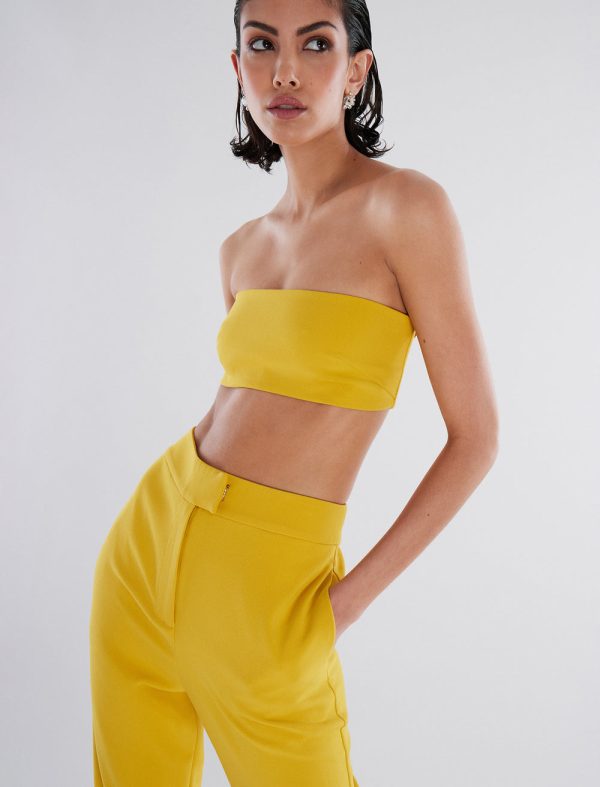 Bcbg BEVERLY BANDEAU CROP TOP - Image 6