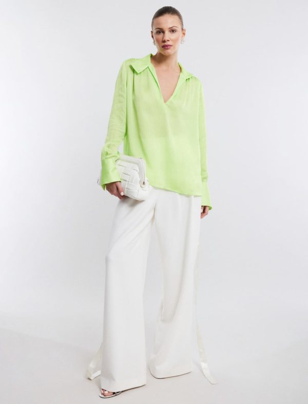 Bcbg LONG SLEEVE MOCK NECK TOP - Image 5