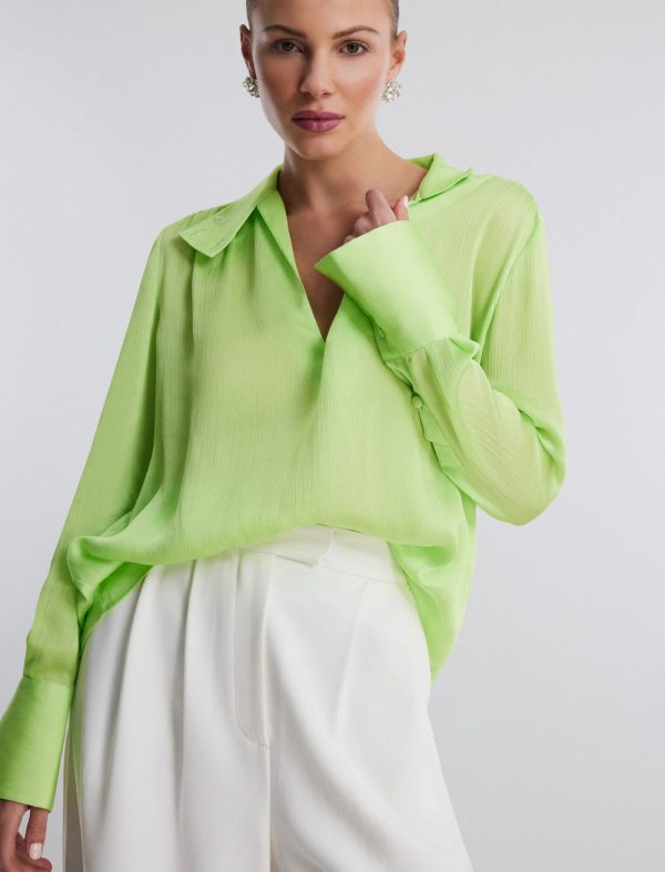 Bcbg LONG SLEEVE MOCK NECK TOP - Image 8