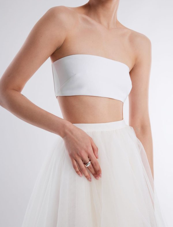 Bcbg Layered Ruffle Tulle Skirt - Image 6