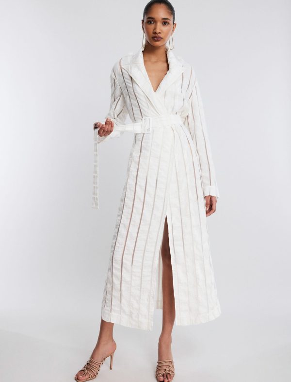 Bcbg Belted Trench Coat - Image 5