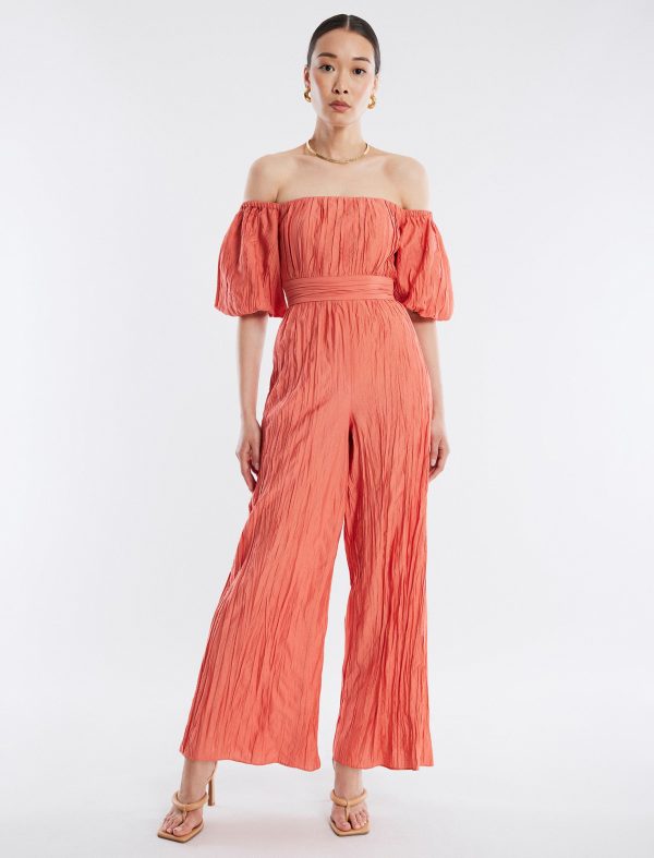 Bcbg Felix Puff Sleeve Jumpsuit - Image 3