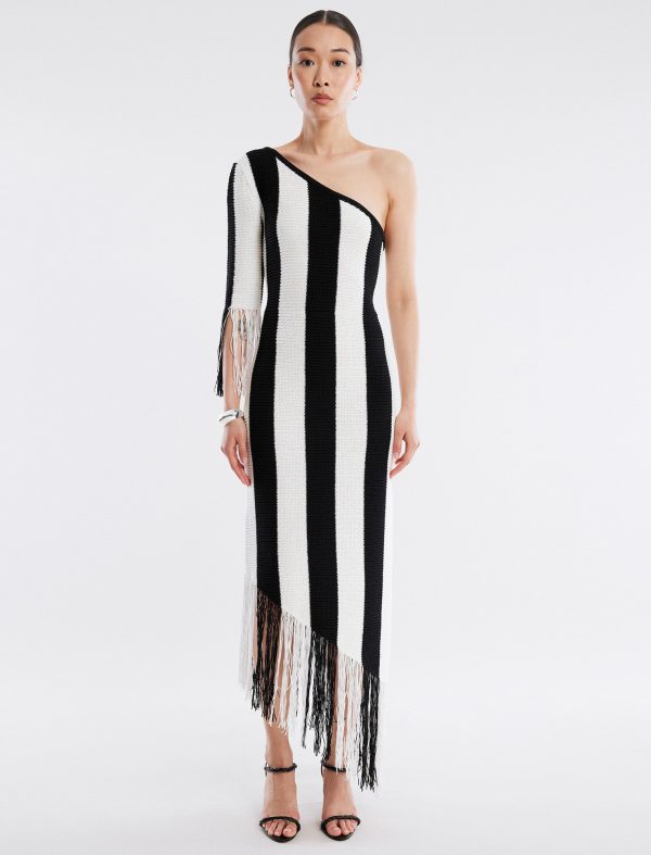 Bcbg Cassius Fringe Hem Dress - Image 2