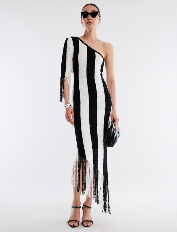 Bcbg Cassius Fringe Hem Dress - Image 5