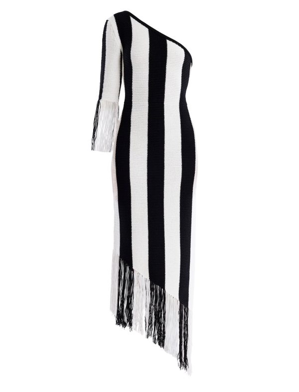 Bcbg Cassius Fringe Hem Dress - Image 8