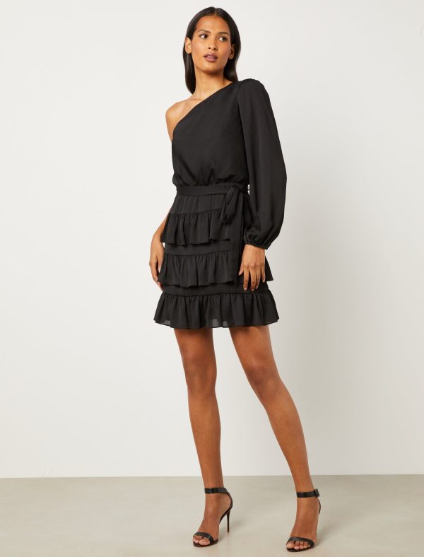 Bcbg Bree One-Shoulder Dress