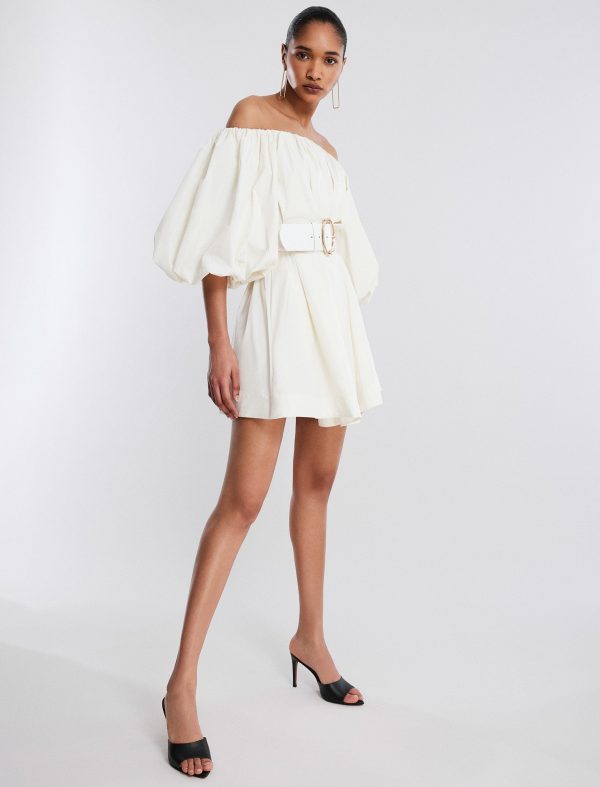 Bcbg Mini Dress Adelaide Balloon Sleeve - Image 3