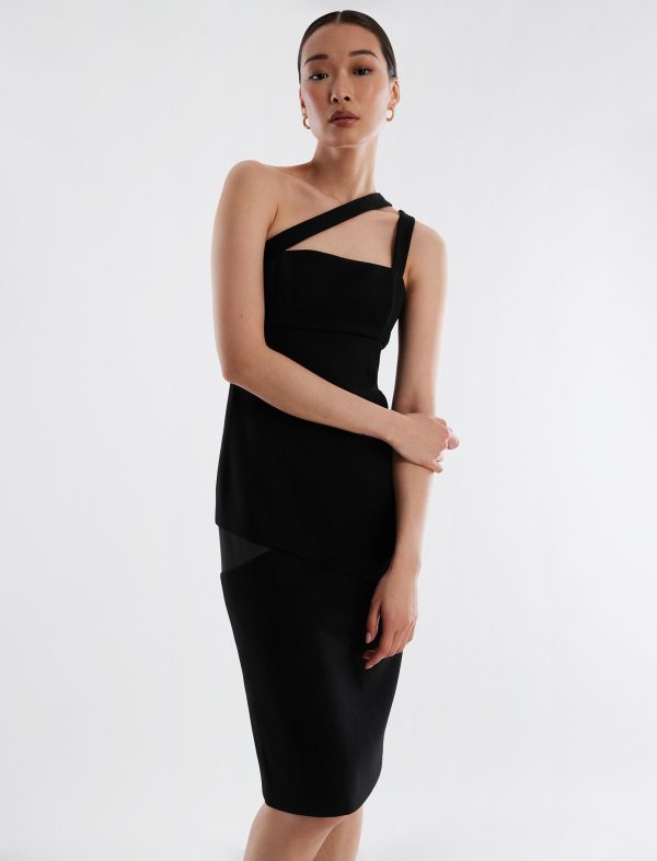 Bcbg Jordyn One Shoulder Dress