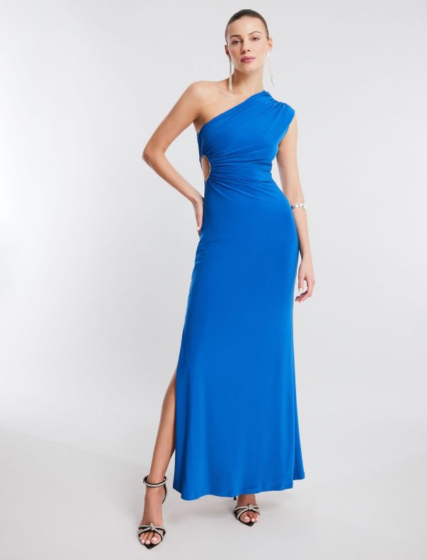 Bcbg Kiana One Shoulder Gown