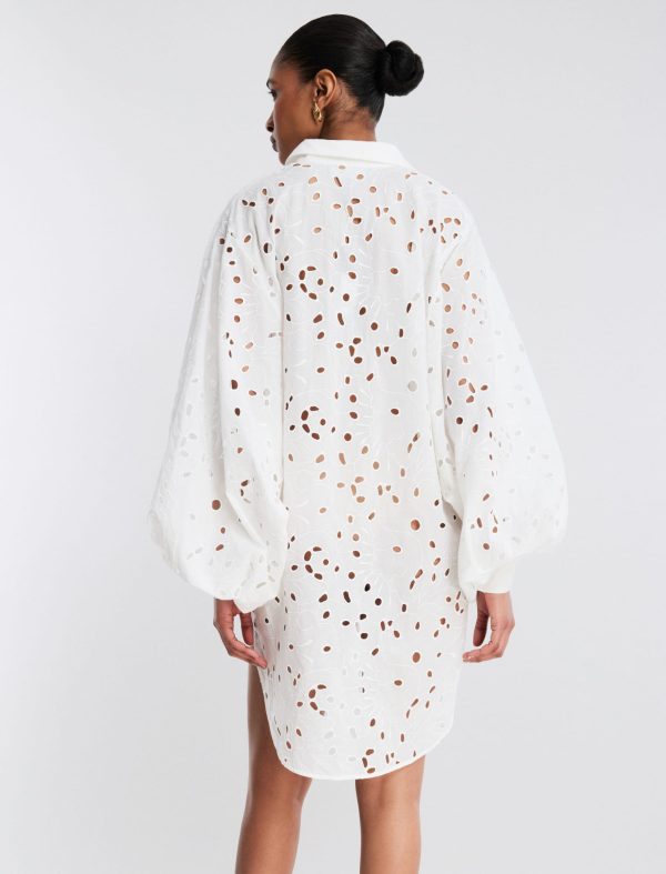 Bcbg Emerson Eyelet Shirt Dress - Image 4