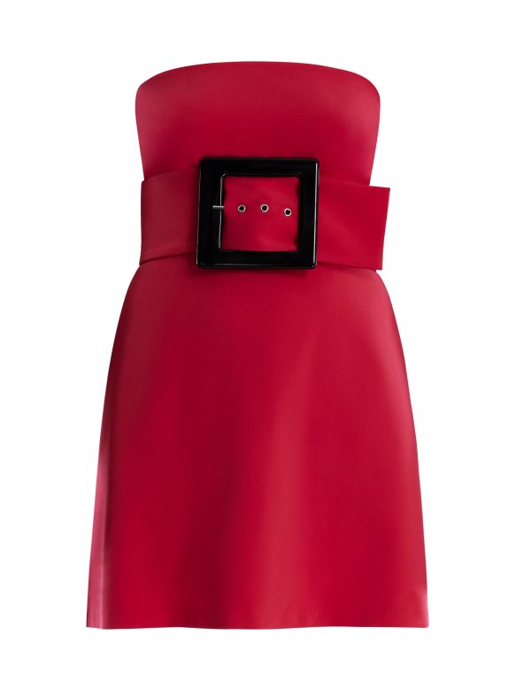 Bcbg Delilah Strapless Belted Mini Dress - Image 8