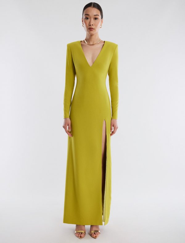 Bcbg Apollo Long Sleeve Gown