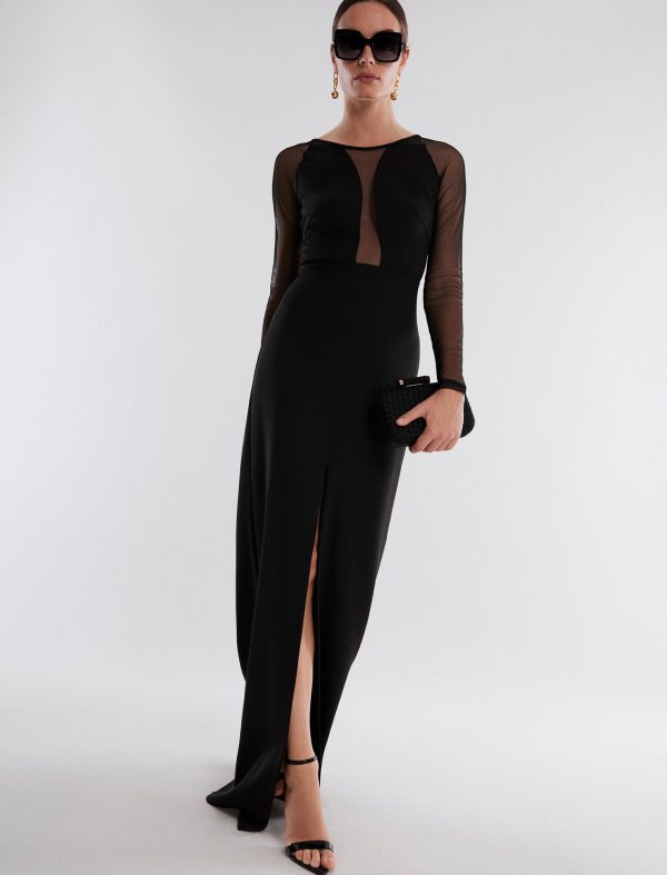 Bcbg Freya Sheer Illusion Gown - Image 3