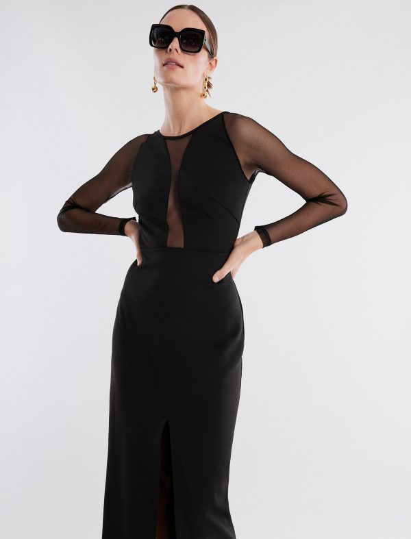 Bcbg Freya Sheer Illusion Gown - Image 7