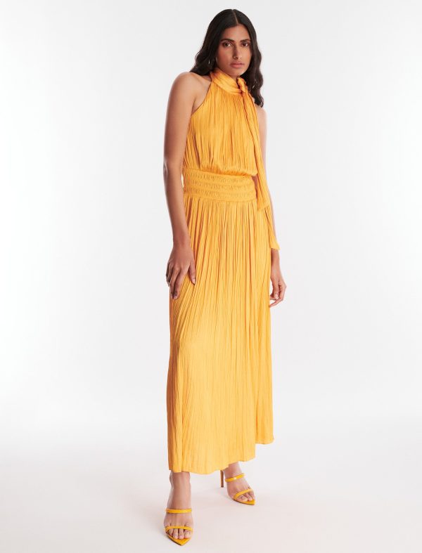 Bcbg Xenia Halter Gown