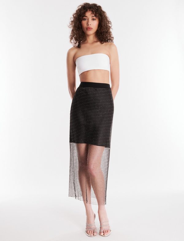 Bcbg Arlo Sparkle Net Skirt - Image 5