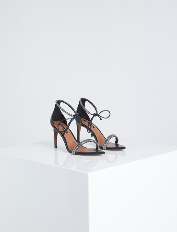 Bcbg Dawn Bow Strap Sandal Heel