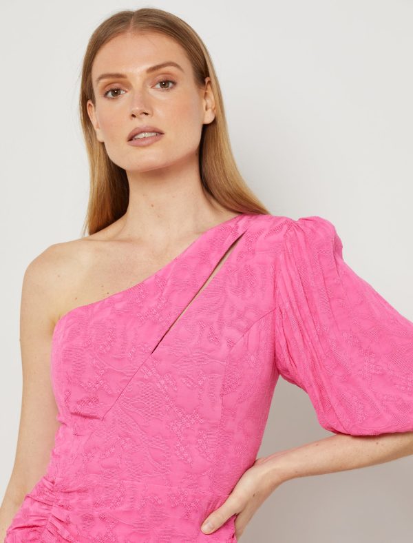 Bcbg Brooke One Shoulder Dress - Image 3