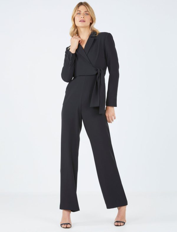 Bcbg Brooklyn Tuxedo Jumpsuit