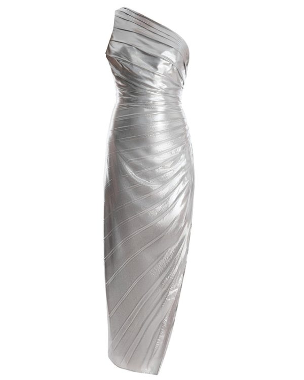 Bcbg Gown Anais Sunburst Pleated Gown - Image 8