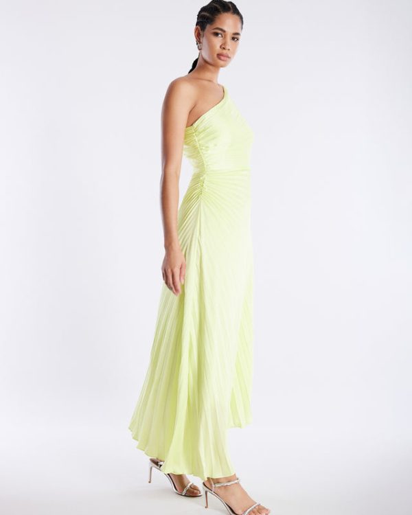 Bcbg Acacia One Shoulder Satin Gown - Image 3