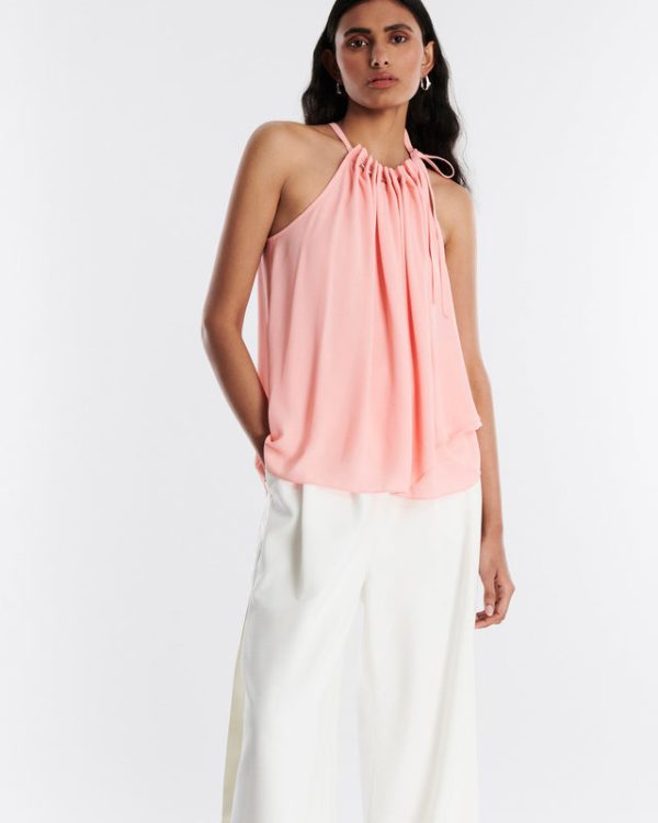 Bcbg Neck Tie Halter Top