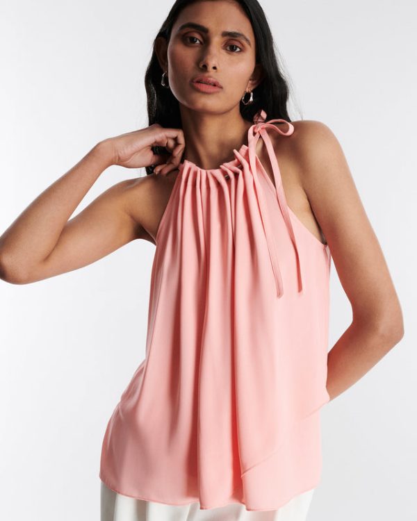 Bcbg Neck Tie Halter Top - Image 2