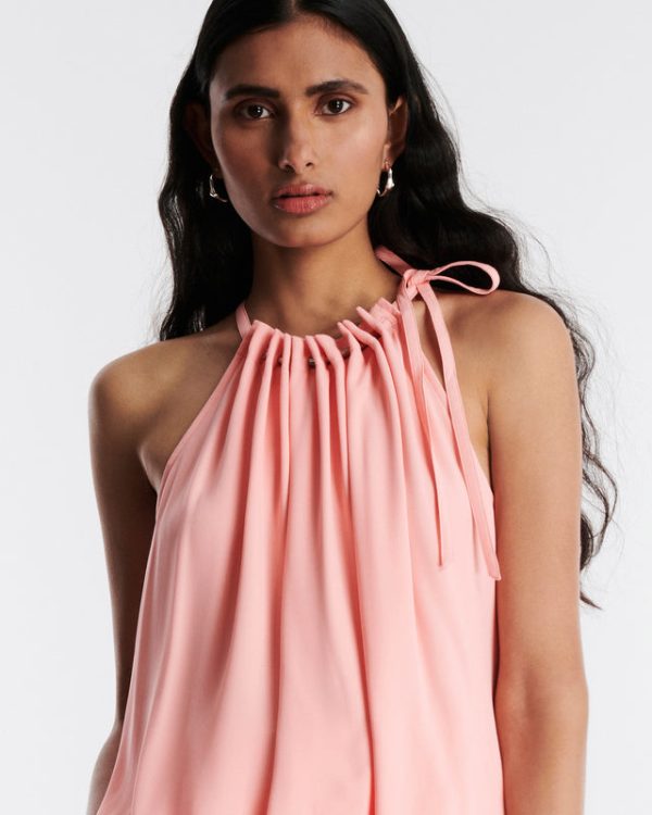 Bcbg Neck Tie Halter Top - Image 6