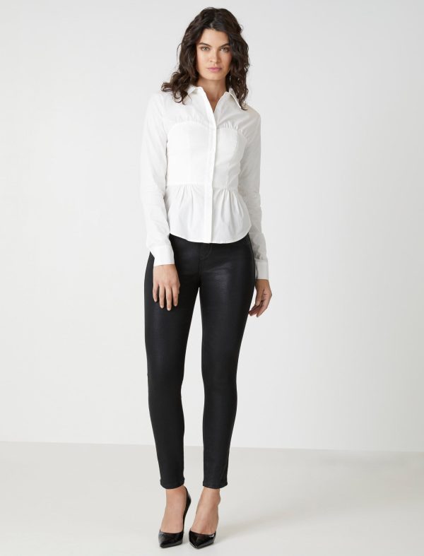 Bcbg Button-Up Corset Shirt - Image 2