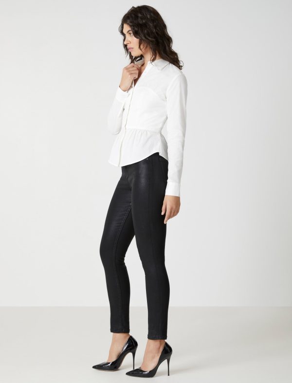 Bcbg Button-Up Corset Shirt - Image 3