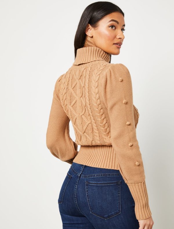 Bcbg Cable Knit Turtleneck Sweater - Image 15