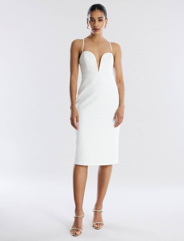 Bcbg Kynlee Bodycon Midi Dress