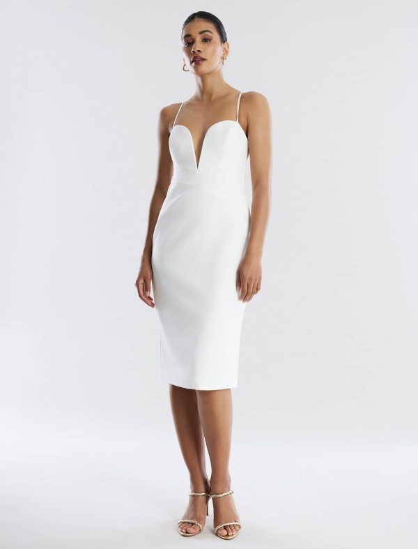 Bcbg Kynlee Bodycon Midi Dress - Image 6