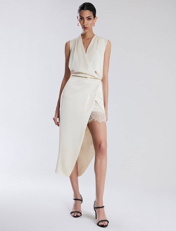 Bcbg Kora Wrap Midi Dress - Image 5