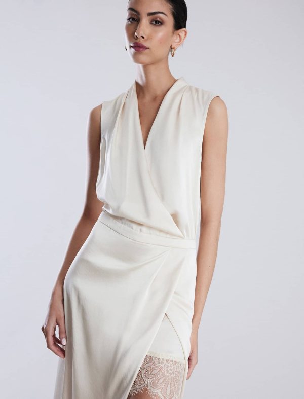 Bcbg Kora Wrap Midi Dress - Image 6