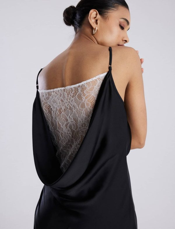 Bcbg Romilly Satin Lace Gown - Image 6