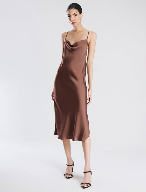 Bcbg Jazlynn Midi Slip Dress - Image 5