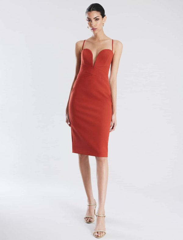 Bcbg Kynlee Bodycon Midi Dress - Image 2