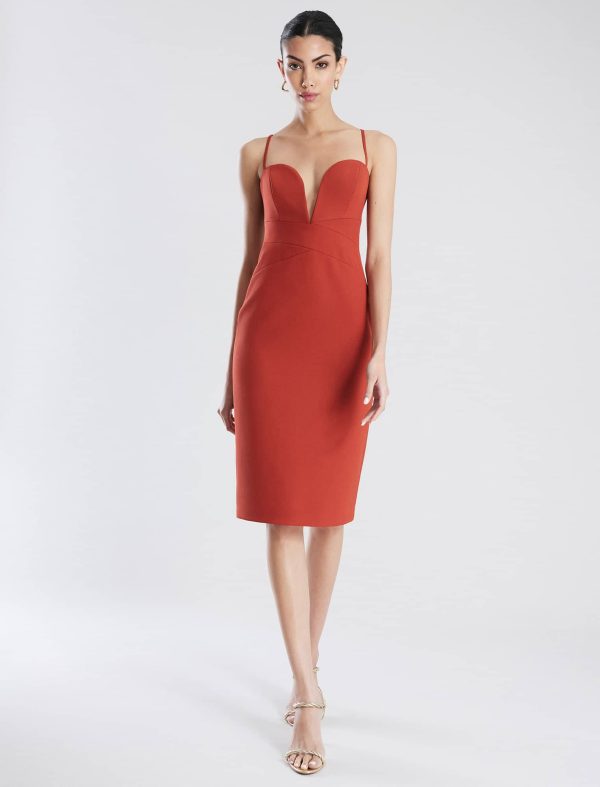 Bcbg Kynlee Bodycon Midi Dress - Image 5